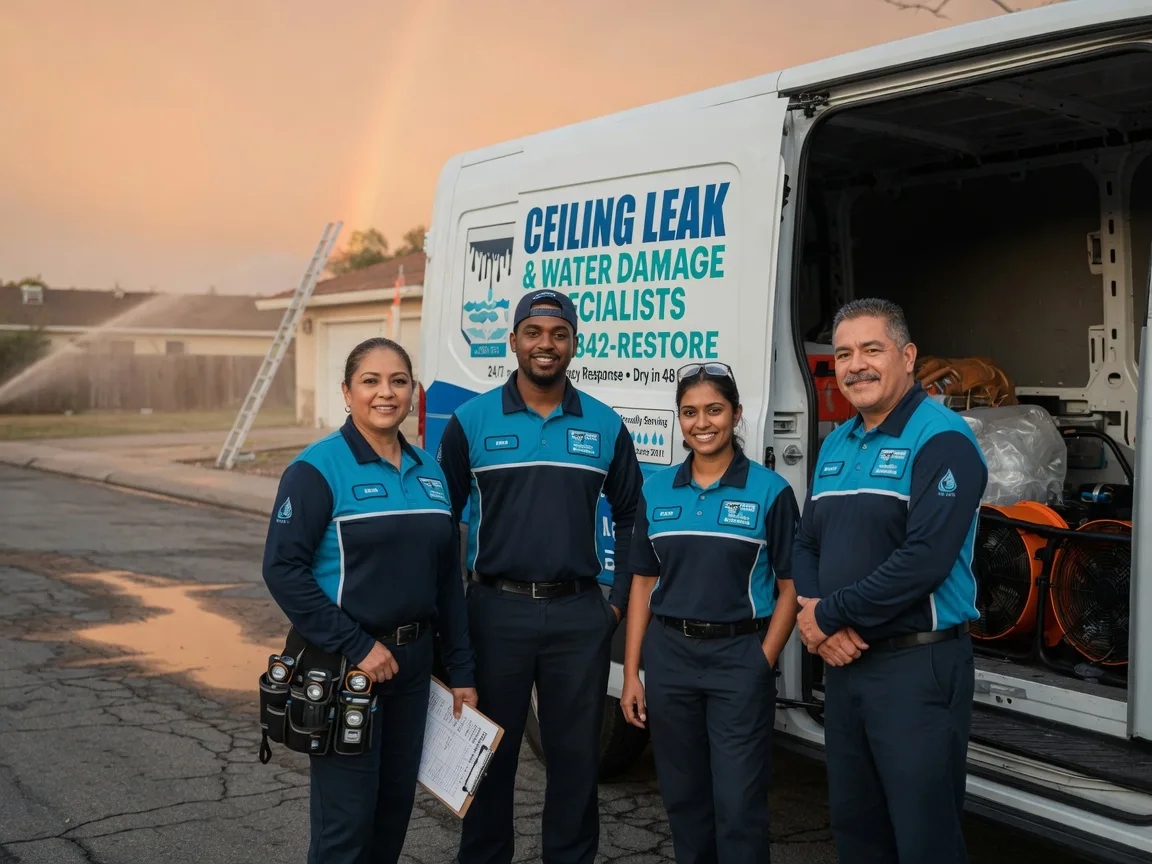 Ceiling Leak Cleanup company in White Oak, TX