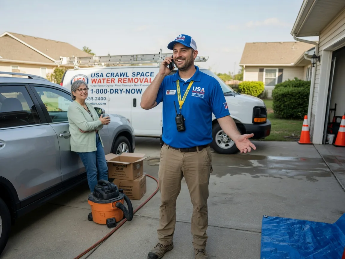 Crawl Space Water Removal White Oak, TX FAQs